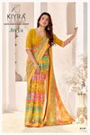 Jivya By Kiyra Georgette Printed Wholesale Daily Wear Saree Suppliers In Mumbai
